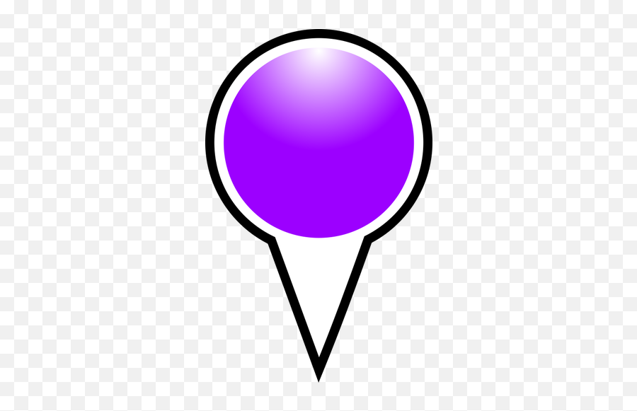 Map Pointer Purple Color Vector - Teal Squat Markers Clip Art Emoji,Pin Drop Emoji