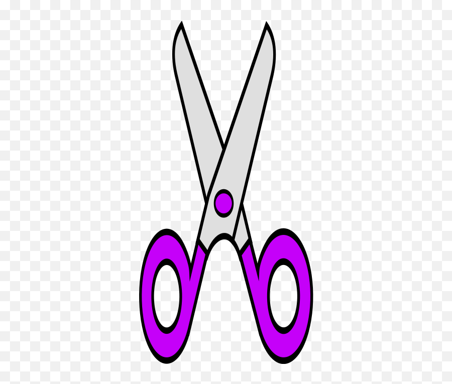 Clip Art Purple Education Supplies - Free Clipart Of Scissors Emoji,Scissors Emoji Png