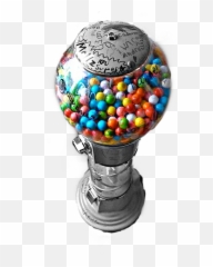 Gumball Machine Bubblegum Multicolored - Candy Emoji,Gumball Machine Emoji