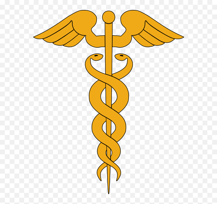 Heraldic Caduceus - Rod Of Asclepius Png Emoji,God Cross Emoji