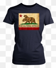 New California Republic T - Stay Black Emoji,California Emoji