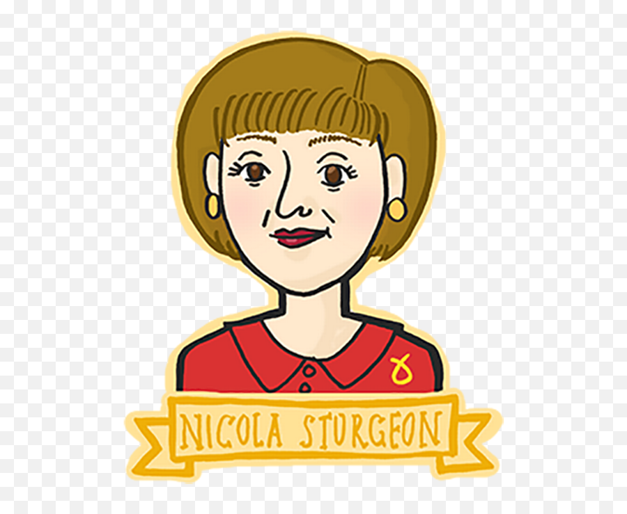 Glasgow Is Set To Have Its Own Set Of Emojis As U0027glasmoji - Nicola Sturgeon Cartoon,Scarf Emoji