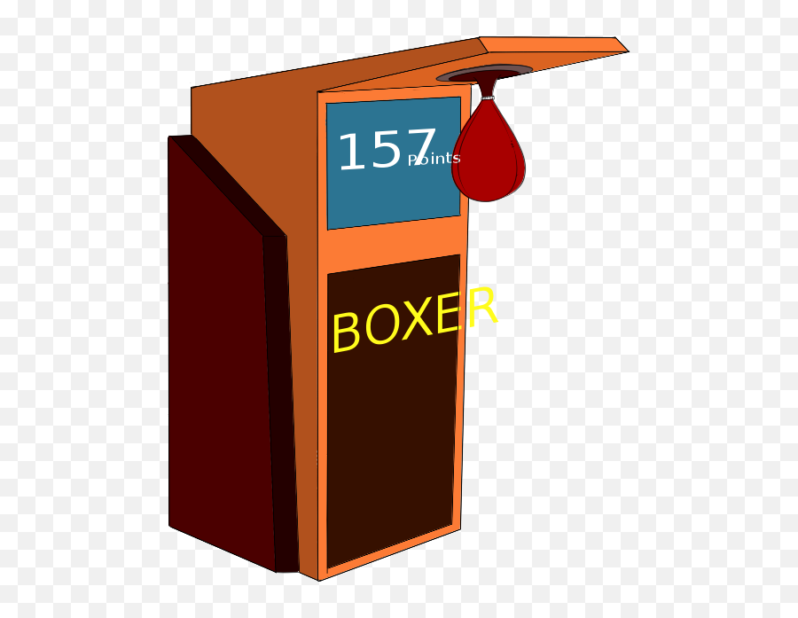 Boxing Arcade Machine - Arcade Boxing Machine Clipart Emoji,Punching Emoticons
