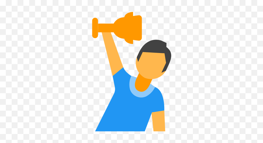 Man Winner Icon - Free Download Png And Vector Clip Art Emoji,Winner Emoji
