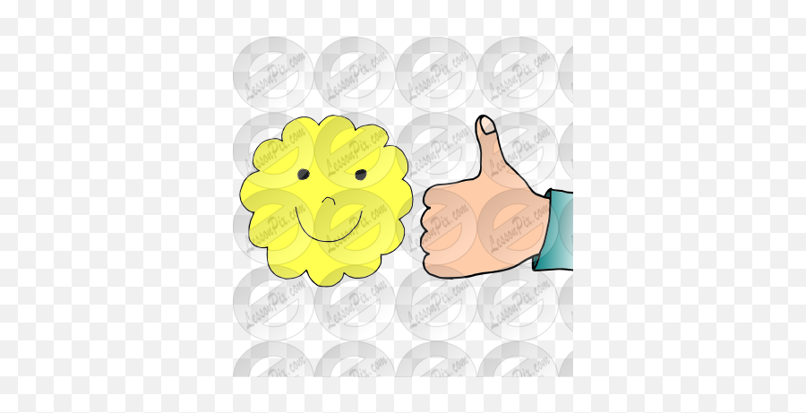 Yes Picture For Classroom Therapy Use - Cartoon Emoji,High Five Emoticon