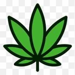 Pot Leaf Icon At Getdrawings - Weed Sticker Emoji