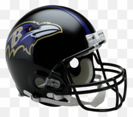 Ravens Helmet Clipart - Baltimore Football Mini Emoji