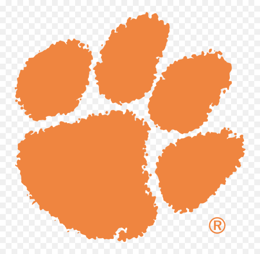 Free Clemson Tigers Logo Png Download - Clemson Tigers Logo Emoji,Clemson Tiger Paw Emoji