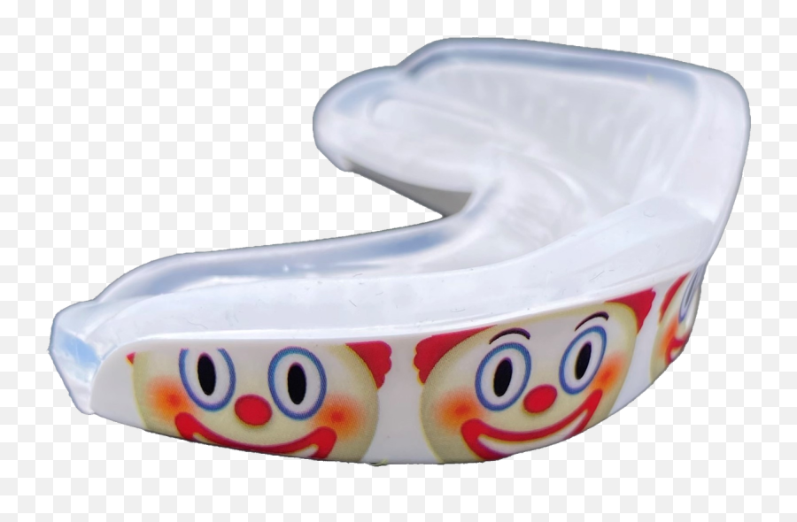 Clown Emoji Ultra - Fit Mouthguard Adult Inflatable,Down Dog Emoji