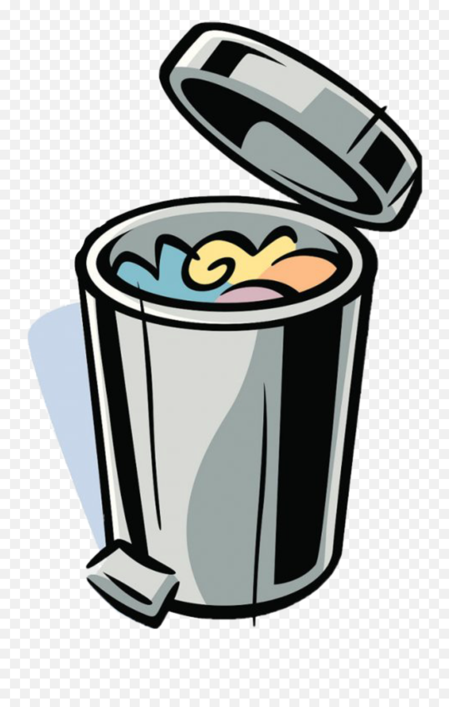 Garbage Garbagecan Trash Sticker Emoji,Trashcan Emoji