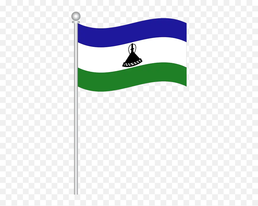 Color Codes Pictures Of Lesotho Flag - Lesotho Flag Emoji,African American Flag Emoji