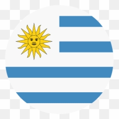 Uruguay Vlajka Emoji Klipart - Flag Icon Png