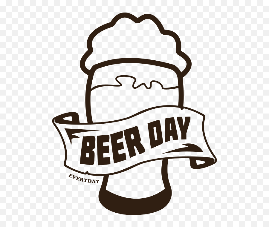 Beer Day Mug Silhouette Free Svg File - Language Emoji,Beer Moon Emoji