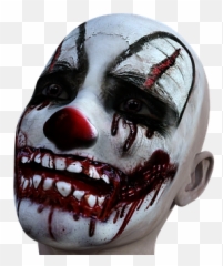 Free Evil Horror Photos - Scary Clown Transparent Background Emoji