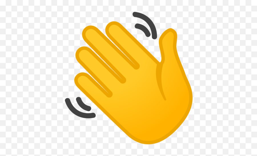 Waving Hand Emoji - Waving Hand Emoji,Hand Emoji