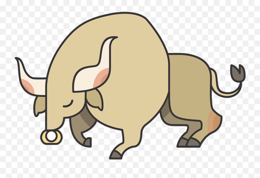 Animal Bull Cartoon - Bull Tail Emoji,Fairy Tail Emoji