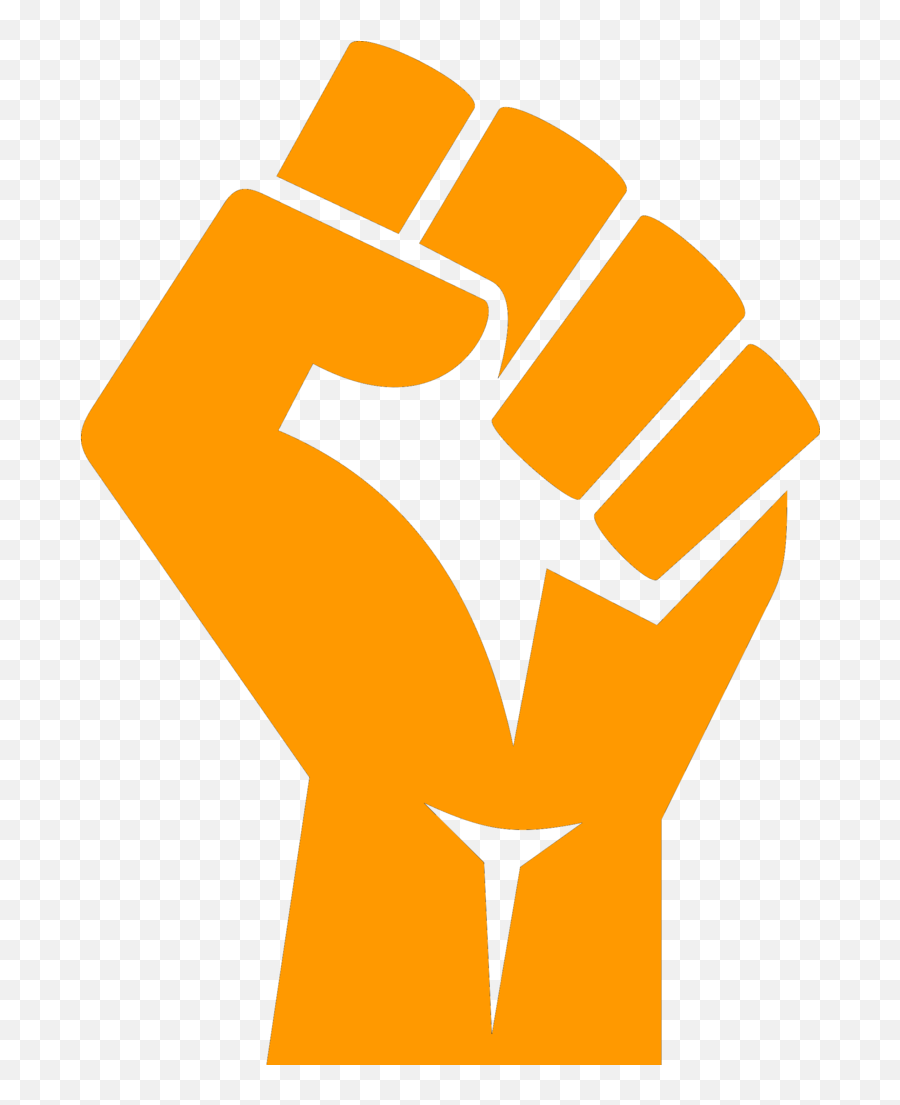 Karaoke Clipart Revolution Fist - Black Power Clipart Emoji,Fist Punch Emoji