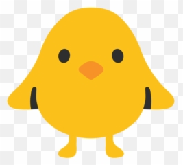 Front - Poussin Vector Emoji,Chick Emoji