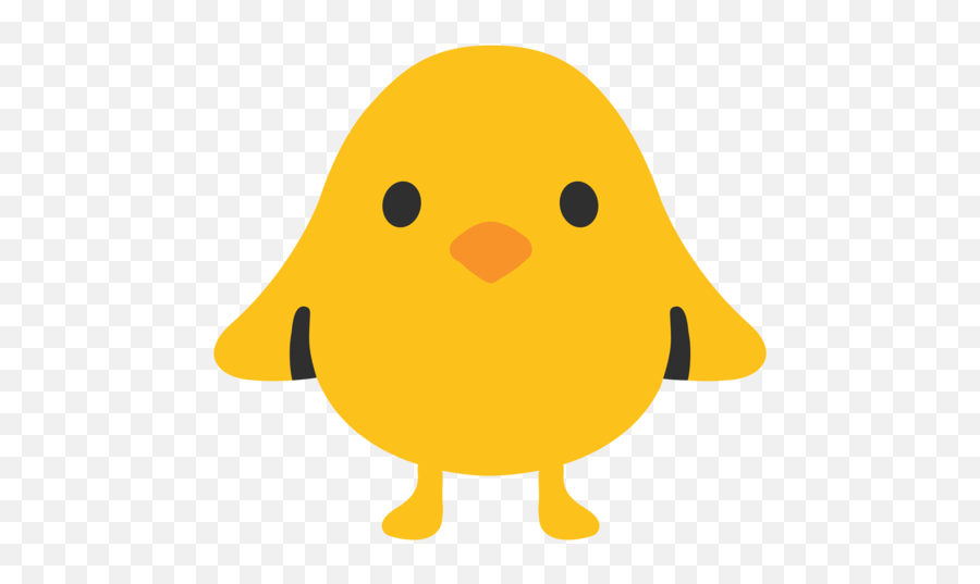 Front - Poussin Vector Emoji,Chick Emoji