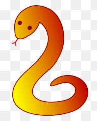 Snake Clipart 6 - Transparent Emoji