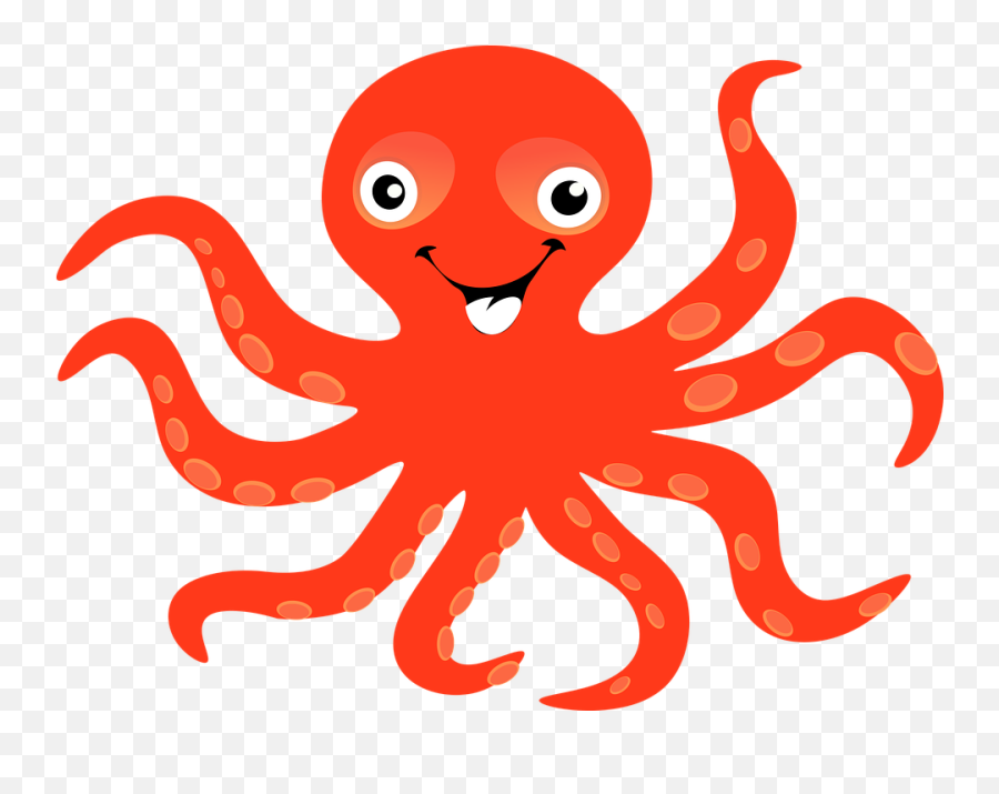Silver Octopus The Sea Coast - Transparent Background Octopus Clipart Emoji,Octopus Emoji Android