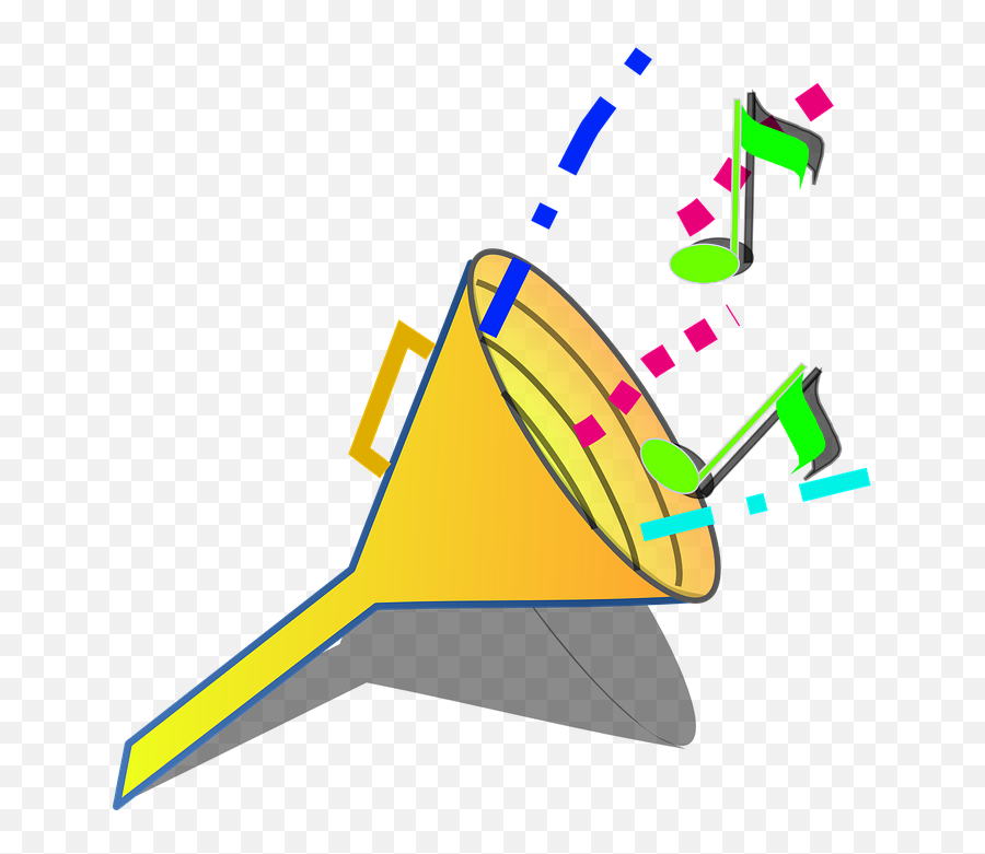 Free Trumpet Music Illustrations - Sounds Clipart Emoji,Plane Emoji