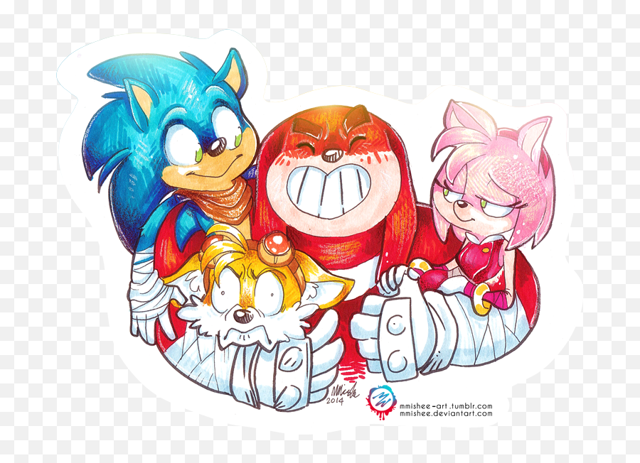 Picture - Sonamy Boom Fan Art Emoji,Emoji Sonic