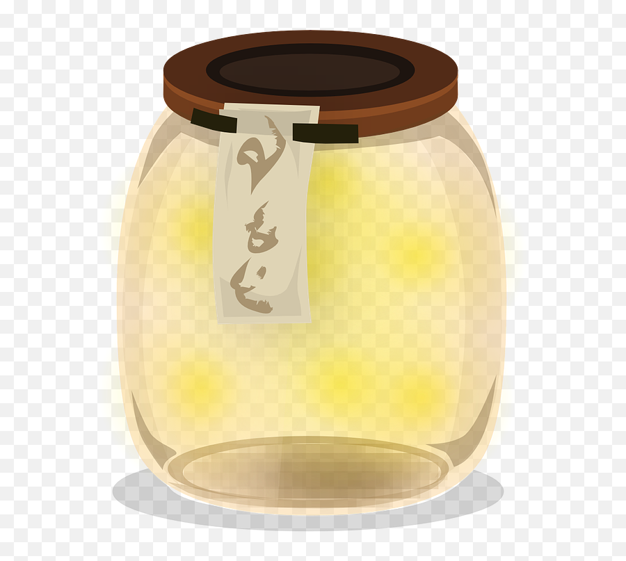 Fireflies Jar Evening Bug Insect - Fireflies In A Jar Png Emoji,Whitetail Deer Emoji
