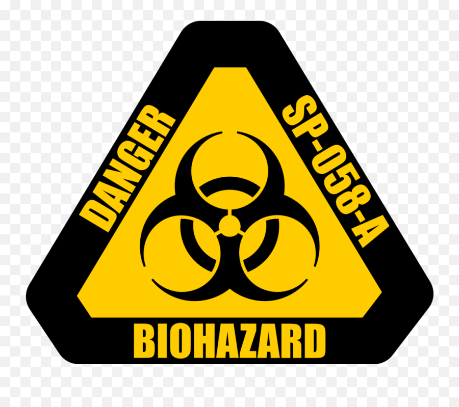 Biohazard Png - Biohazard Warning Sign Png Emoji,Emoji Level 73