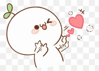 Freetoedit Cute Kawaii Kiss Gun Couple - Biu Love Emoji