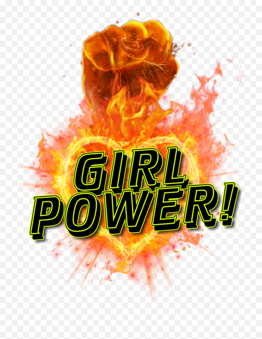 Heart Words Womensday Womensday Girlpower Womensrights - Graphic Design Emoji,Black Power Fist Emoji