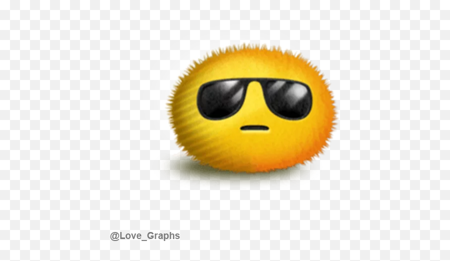 Handy Emoji Love Graphs Stickers For Telegram - Smiley,Eyebrow Emoticon