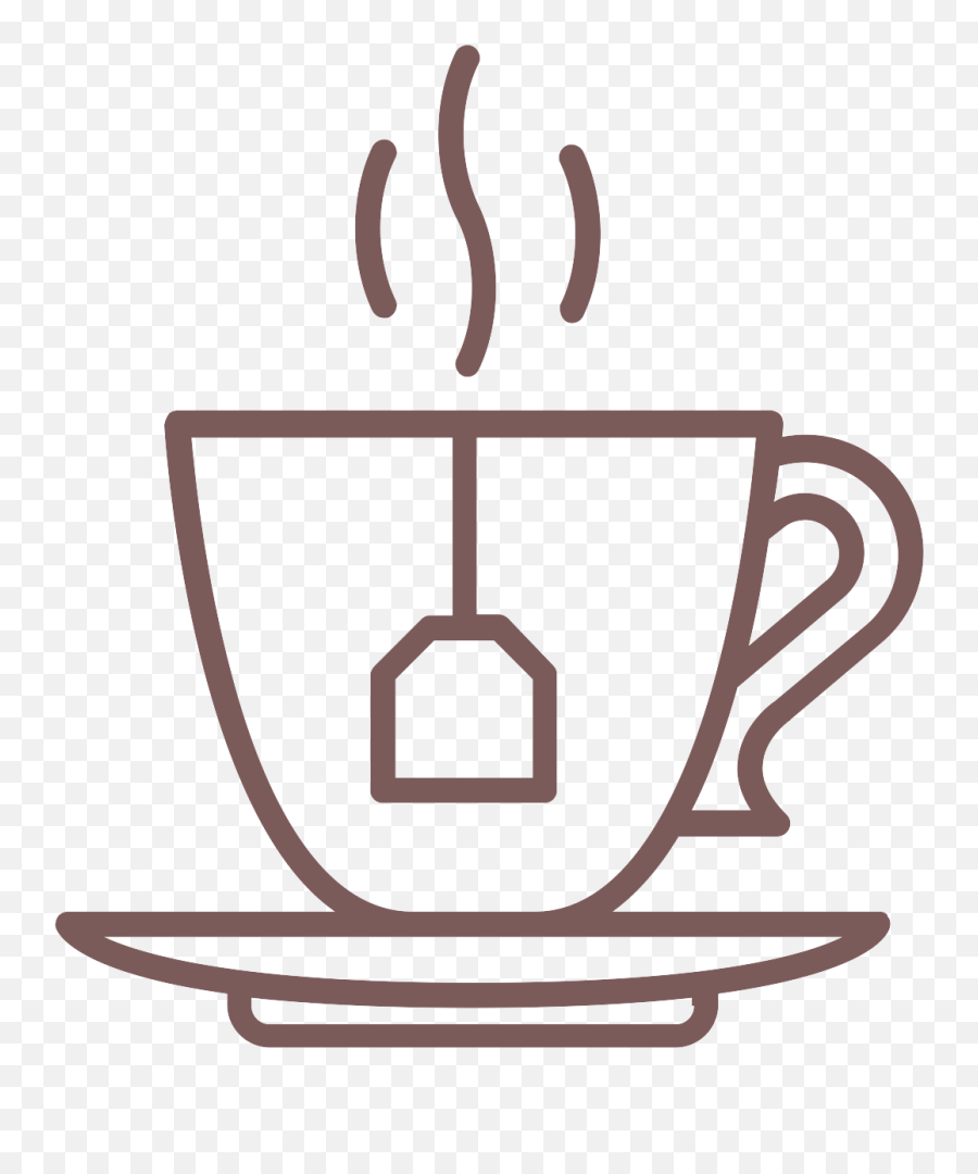 Hot Tea - Cafe Clipart Full Size Clipart 826588 Kawa Zamiast Kwiatów Na Lub Emoji,Cafe Emoji