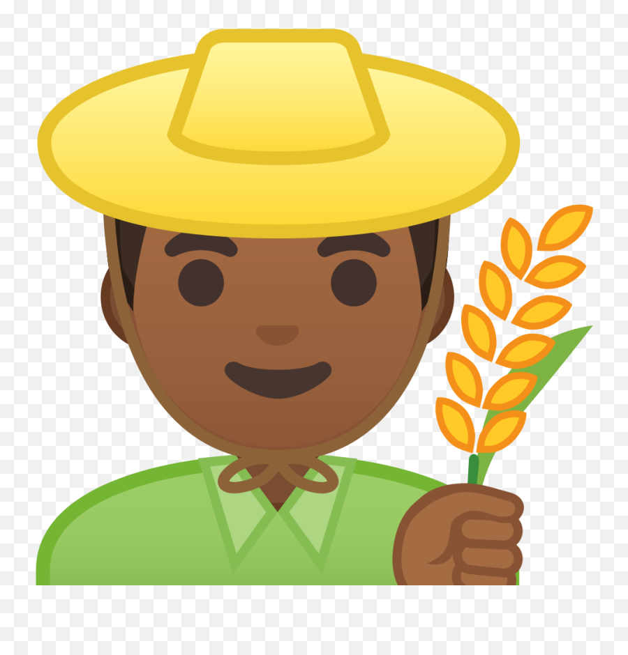 Happy Farmer Transparent Png Clipart Free Download - Farmer Emoji,Farm Emoji