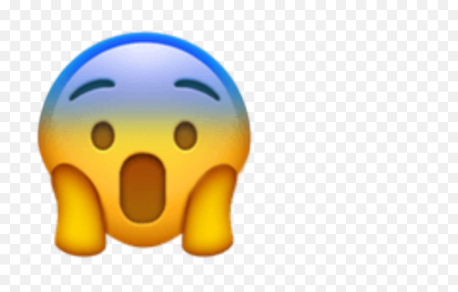 Freetoedit Emoji Shock Scared Wtf - Dot,Shock Emoji