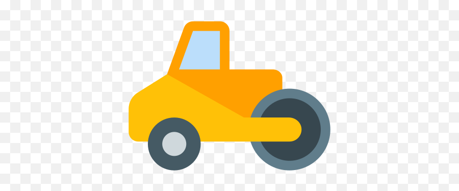 Road Roller Icon - Synthetic Rubber Emoji,Road Emoji