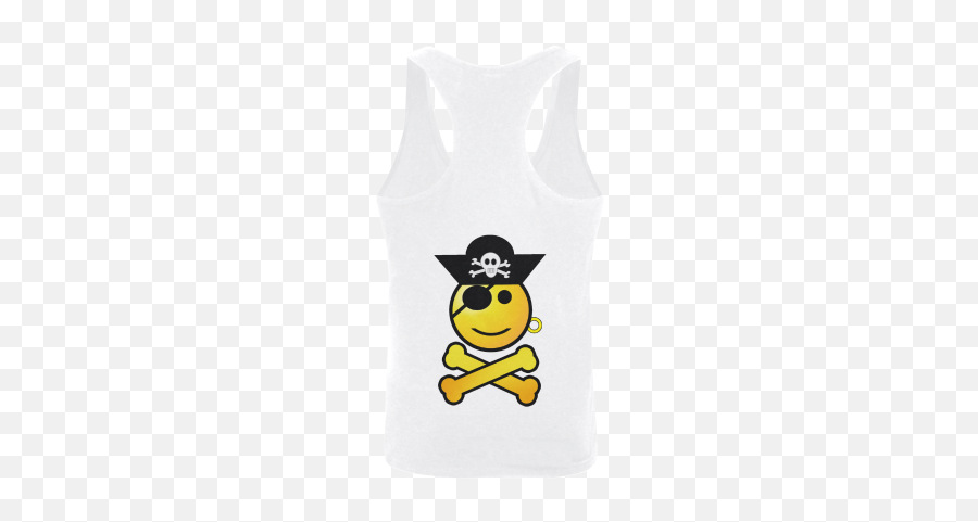 Smiley Emoji Mens I - Sleeveless,Treasure Chest Emoji