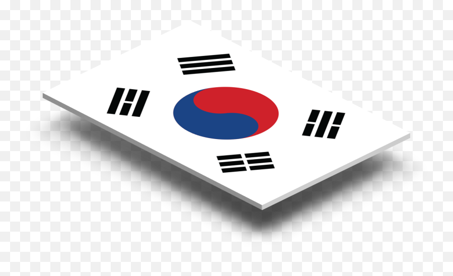 South - Horizontal Emoji,South Korea Flag Emoji