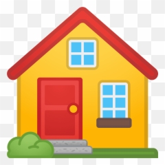 House Emoji Clipart -