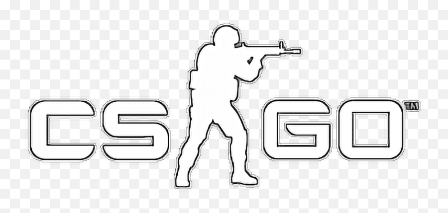 Csgo Counter Strike Counterstrikeglobaloffensive Go Cs - Black Csgo Logo Emoji,Csgo Emoji