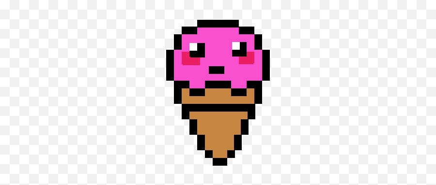 Titan07u0027s Gallery - Pixilart Pixel Art Ice Cream Emoji,Pringles Emoji