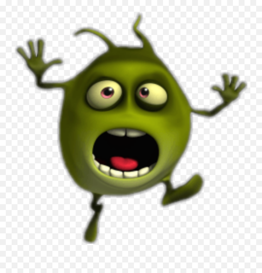 Germ Microbe Sick Littlemonster - Comedy Bacteria Emoji,Germ Emoji
