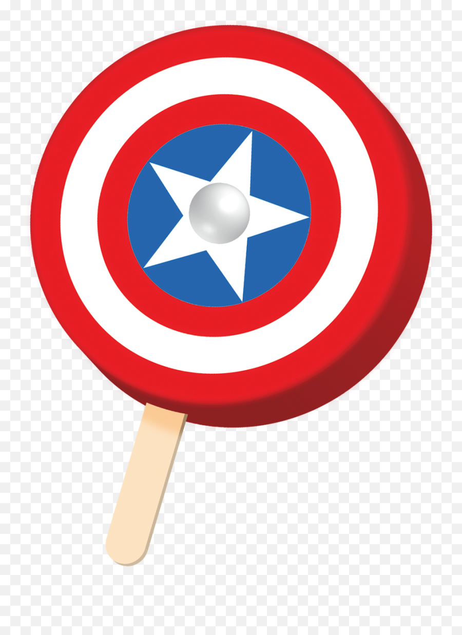 Novelty Bar Flavors - Captain America Shield Popsicle Emoji,Captain Crunch Emojis