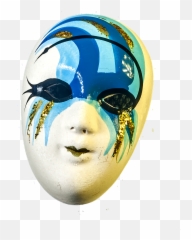 Mask Minature Vintage Orniment Emoji