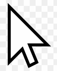 Mouse Arrow Transparent Png - Transparent Background Mouse Png Emoji,Arrow Emojis