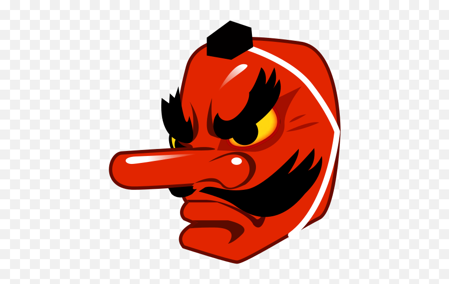 Japanese Goblin Emoji For Facebook Email Sms - Japanese Goblin Emoji Meme,Emoticon Japanese