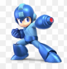 Megaman Nintendo Supersmashbrosultimate - Mega Man Smash Ultimate Render Emoji,Mega Man Emoji