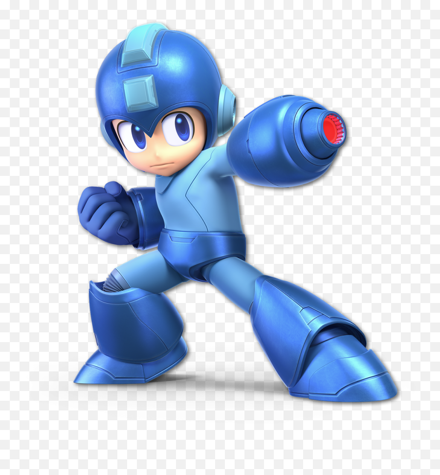 Megaman Nintendo Supersmashbrosultimate - Mega Man Smash Ultimate Render Emoji,Mega Man Emoji