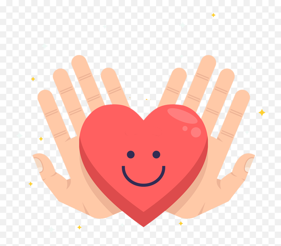 Touch With Heart - Heart Touch Png Emoji,Emoticon Corazon
