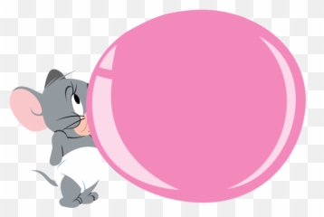 Gum Clipart Chewing - Bubble Png Cartoon Emoji